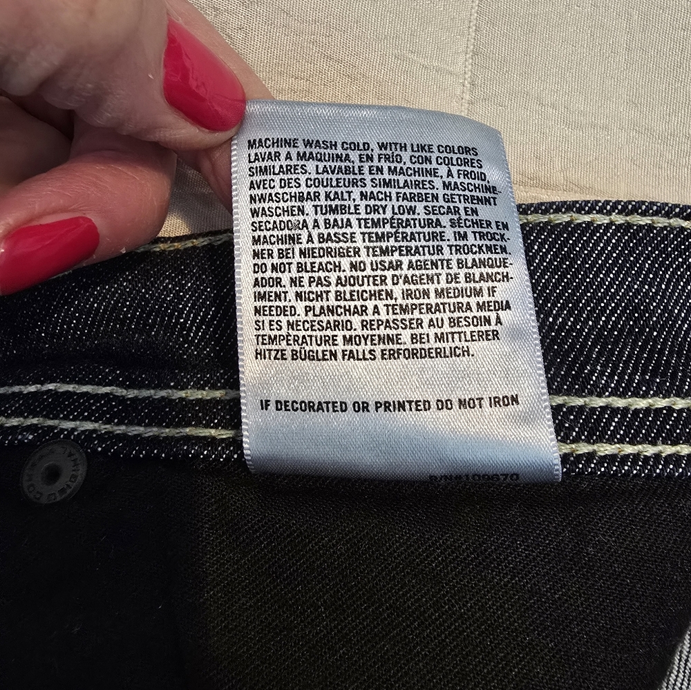 Citizens Of Humanity Dark Blue Denim Jeans